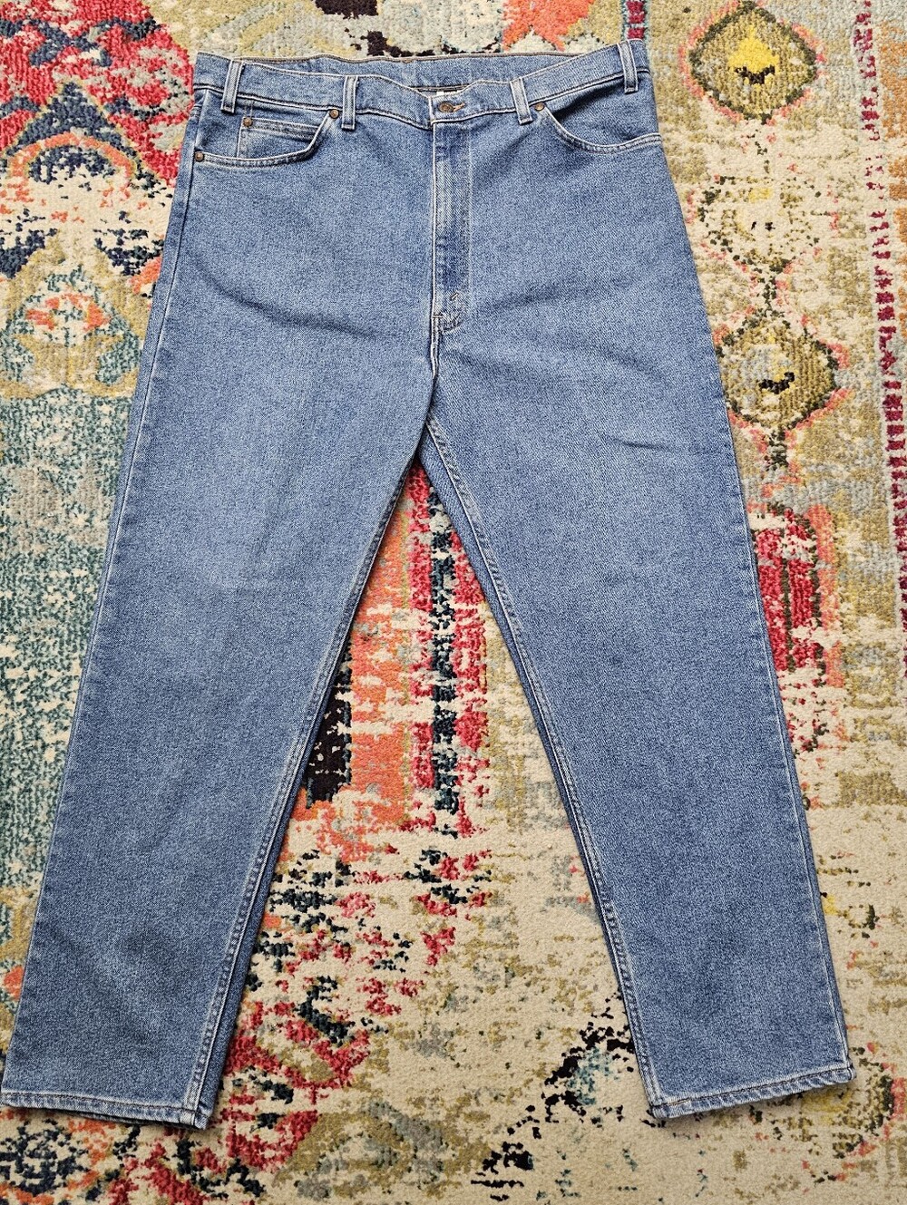 VTG 1998 Levi’s 540 Straight Flex Fit Jeans Brown Tab 40x30 Denim USA Made Pants